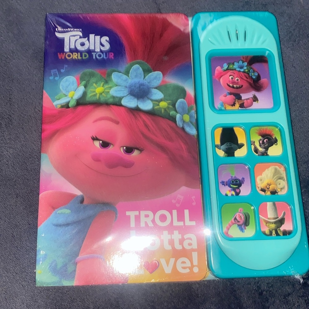 DreamWorks Trolls World Tour - Troll Lotta Love! Sound Book - (Play-A-Sound)